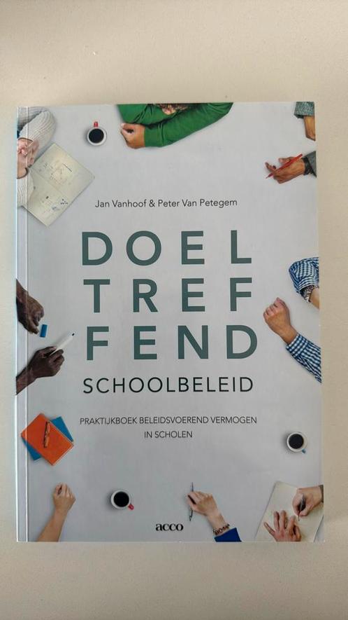 Petegem van Peter - Doeltreffend schoolbeleid, Boeken, Wetenschap, Zo goed als nieuw, Ophalen of Verzenden
