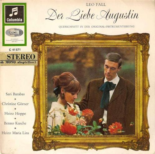 EP Leo Fall - Der liebe Augustin, CD & DVD, Vinyles Singles, Comme neuf, EP, Classique, 7 pouces, Enlèvement ou Envoi