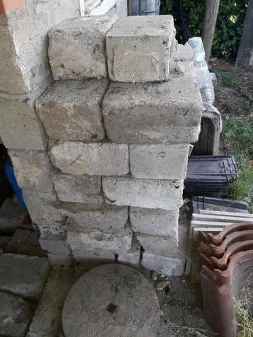 Beton stenen en nok, Doe-het-zelf en Bouw, Ophalen of Verzenden, Gebruikt, Beton