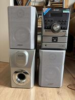Chaine stereo avec deux baffle plus lecteur dvd inclut, Audio, Tv en Foto, Stereoketens, Ophalen, Microset, Zo goed als nieuw