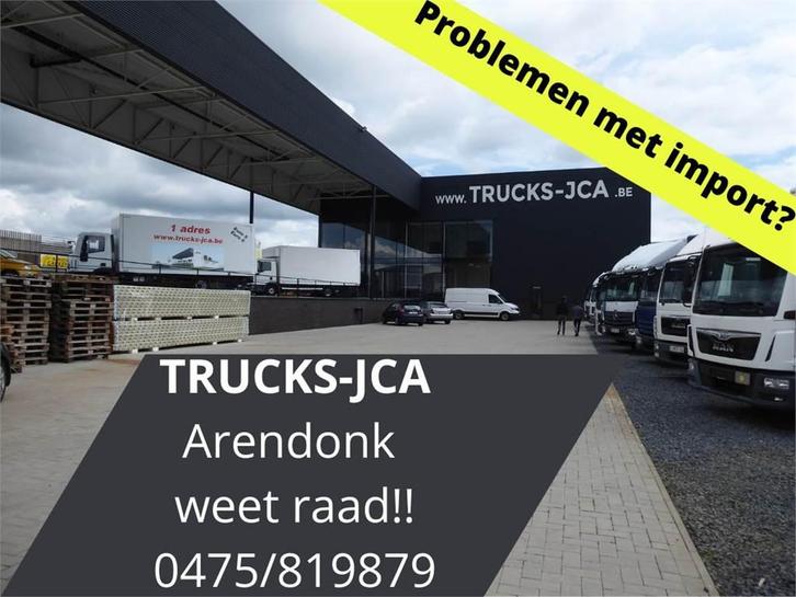 MAN Import-problemen? TRUCKS-JCA weet raad! (bj 2013), Auto's, Vrachtwagens, Bedrijf, Te koop, MAN, Overige brandstoffen, Euro 5