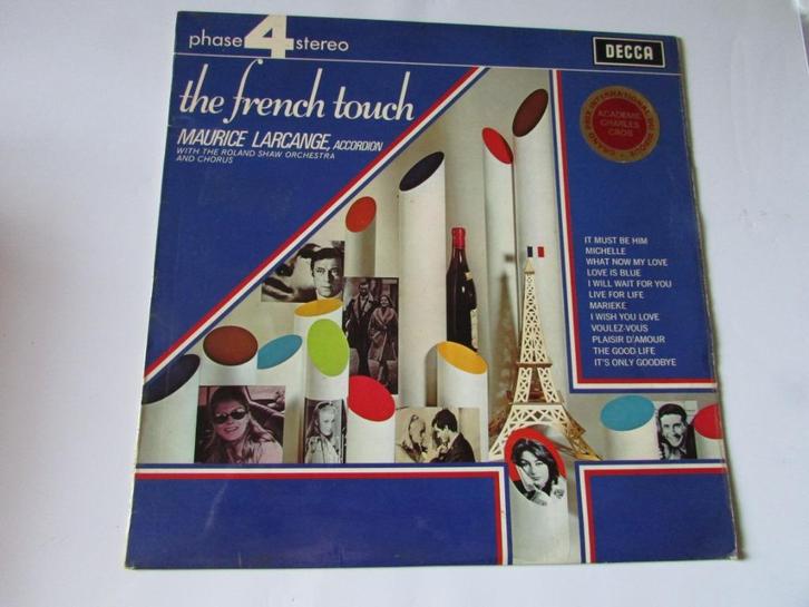 MAURICE LARCANGE, THE FRENCH TOUCH, LP, Cd's en Dvd's, Vinyl | Pop, Gebruikt, 1960 tot 1980, 12 inch, Ophalen of Verzenden