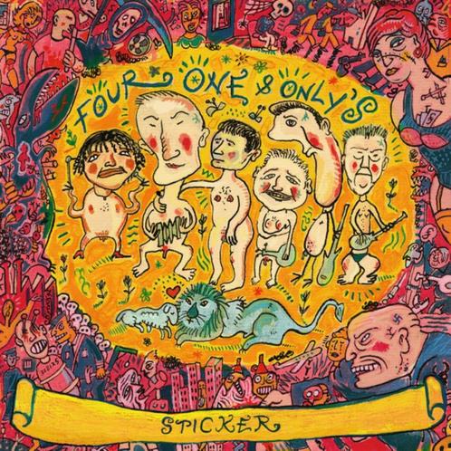 Four One and Only's – Sticker, Cd's en Dvd's, Vinyl | Rock, Nieuw in verpakking, Alternative, 12 inch, Ophalen of Verzenden