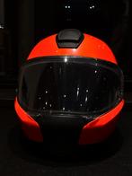 Motorhelm rood BMW ongevalvrij, Motoren, Ophalen of Verzenden, Systeemhelm