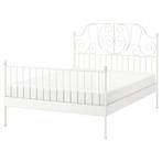 Bed 160 x 200cm incl. lattenbodem, Huis en Inrichting, Slaapkamer | Bedden, Ophalen, Tweepersoons, Zo goed als nieuw, 200 cm
