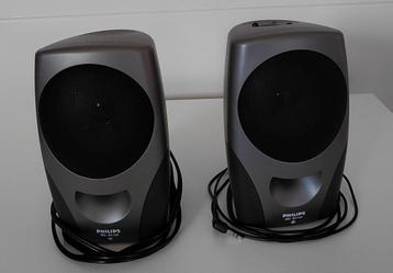 Luidspreker set Philips voor computer stroom/batterij beschikbaar voor biedingen