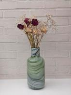 Prachtige vaas met gedroogde bloemen, Ophalen, Zo goed als nieuw