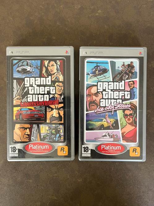 2 PSP games GTA / Grand Theft Auto, Games en Spelcomputers, Games | Sony PlayStation Portable, Zo goed als nieuw, Role Playing Game (Rpg)