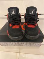 jordan 4 red thunder maat 43, Kleding | Heren, Schoenen, Sneakers, Nike,jordan, Zo goed als nieuw, Zwart