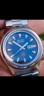 SEIKO ADVAN AUTOMATIC 7039-7020 UIT JANUARI 1975., Handtassen en Accessoires, Horloges | Heren, Gebruikt, Staal, Polshorloge, Ophalen of Verzenden