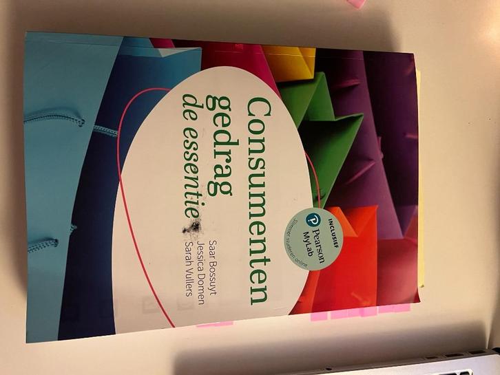 Consumentengedrag de essentie, Boeken, Studieboeken en Cursussen, Zo goed als nieuw, Hogeschool, Verzenden