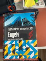 Thematische woordenschat Engels, Boeken, Studieboeken en Cursussen, Ophalen, Zo goed als nieuw