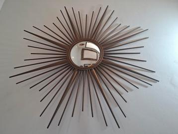 Miroir soleil chaty vallauris signé - 86cm - 1960. beschikbaar voor biedingen