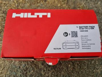 hilti batterij beschikbaar voor biedingen
