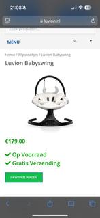 Luvion baby swing - nieuwstaat!, Enlèvement ou Envoi