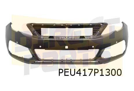 Peugeot 308 voorbumper (bij PDC) (bij halogeen koplampen) (t, Auto-onderdelen, Carrosserie, Bumper, Peugeot, Voor, Nieuw, Verzenden