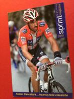 wielerkaart 2010 team saxo bank fabian cancellara, Verzenden, Zo goed als nieuw