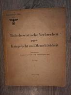 Verbrechen bolchevik — Deutscher Verlag 1943, Enlèvement ou Envoi