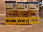 3 nieuwe Ricard glazen, Verzamelen, Ophalen of Verzenden, Nieuw