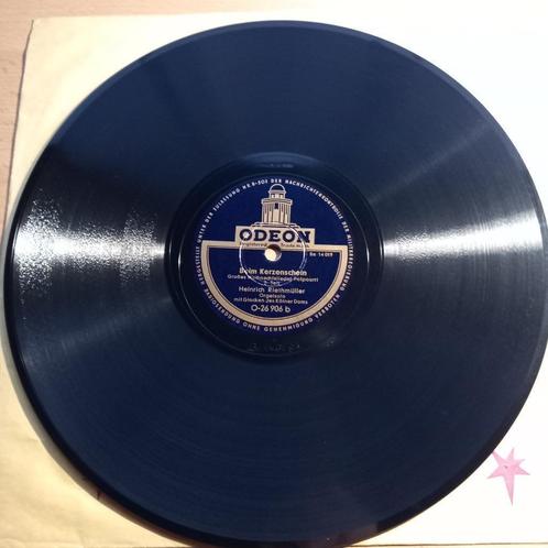 Heinrich Riethmüller ‎– Beim Kerzenschein - 10", 78 RPM, Cd's en Dvd's, Vinyl | Filmmuziek en Soundtracks, Zo goed als nieuw, 10 inch