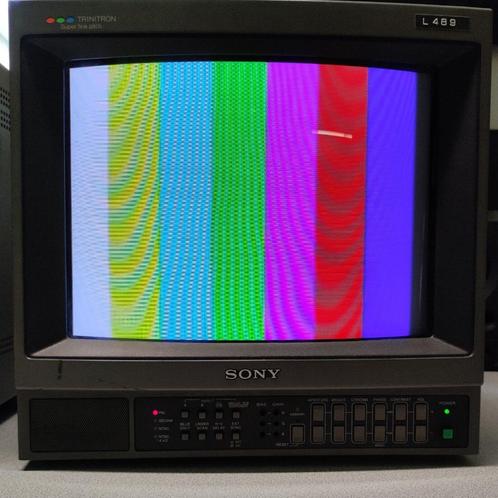 Sony PVM-1444QM CRT Trinitron-kleurenvideomonitor, Audio, Tv en Foto, Vintage Televisies, Gebruikt, Minder dan 40 cm, Sony, Ophalen