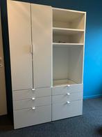 2 witte kasten met lades en hangers, Ophalen, Zo goed als nieuw, Met lade(s)