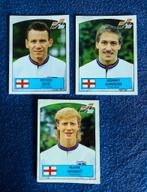 3 versch. Panini stickers voetbal ' Euro 1988 - England ', Enlèvement ou Envoi, Neuf, Plusieurs autocollants