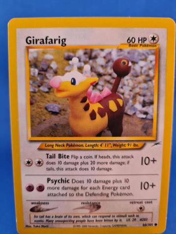 Girafarig 66/105 - Neo Destiny beschikbaar voor biedingen