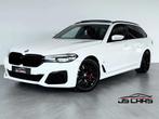 BMW 5 Serie 520 dA Touring FULL PACK M-COCKPIT-T.O-CUIR-CAME, Automaat, 4 cilinders, Wit, Leder