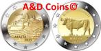 Malta 2 x 2 Euro 2025, Ophalen of Verzenden, Malta, Overige waardes
