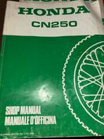 Workshopmanual Honda CN250 in engels, Motoren, Ophalen of Verzenden, Honda