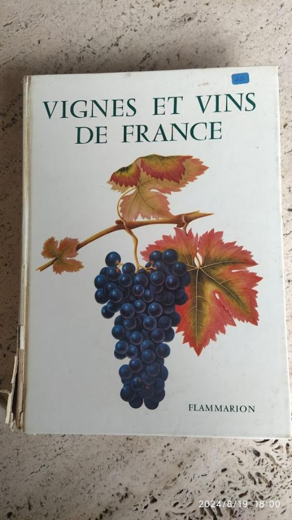 Vignes et vins de France, Boeken, Kookboeken, Gelezen, Overige typen, Frankrijk, Ophalen of Verzenden