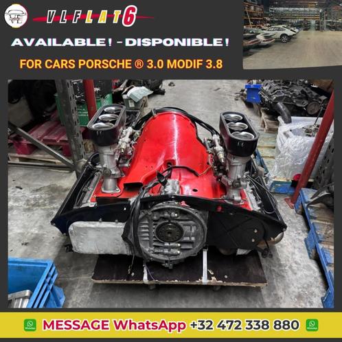 Moteur Porsche 3.8L, Autos : Pièces & Accessoires, Moteurs & Accessoires, Pièces Oldtimer ou Ancêtre, Porsche, Utilisé, Enlèvement ou Envoi