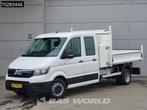 MAN TGE 5.120 Open Laadbak met Kist Dubbel Cabine Dubbelluch, Auto's, Stof, Gebruikt, Euro 6, 4 cilinders