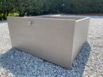 3 (blok)lades in lichtgrijze formica met BLUM geleiders, Ophalen, Gebruikt
