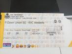 Ticket Union St Gilloise vs Westerlo 20/04/18, Collections, Articles de Sport & Football, Enlèvement ou Envoi, Utilisé