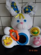 Vintage 1989 Fisher Price Discovery Bunny Rabbit Plush, Kinderen en Baby's, Speelgoed | Fisher-Price, Ophalen of Verzenden