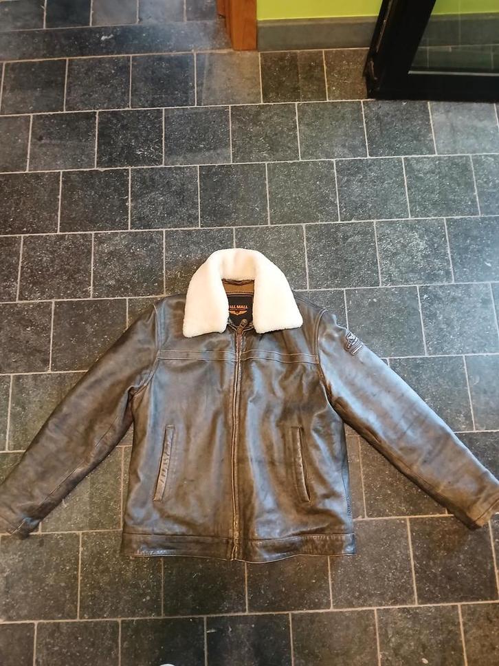 lederen pilotenjas pall mall xl, Kleding | Heren, Jassen | Winter, Gedragen, Ophalen