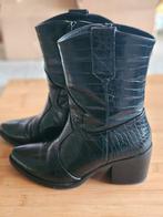 Trendy Zwarte cowboy boots 36, Kleding | Dames, Schoenen, Ophalen of Verzenden, Zo goed als nieuw
