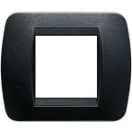 BTicino Living International afdekplaatjes 'dark steel' (PA), Doe-het-zelf en Bouw, Verzenden, Zo goed als nieuw, Schakelaar