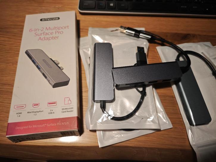 Id card reader, slim dvd writer, usb-c dongle, Computers en Software, Overige Computers en Software, Nieuw, Ophalen