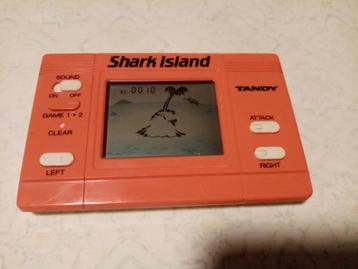 jeu vidéo vintage lcd tandy shark island collector rare