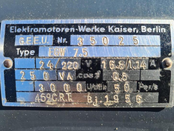 wisselstroom generator, Telecommunicatie, Overige Telecommunicatie, Gebruikt, Ophalen