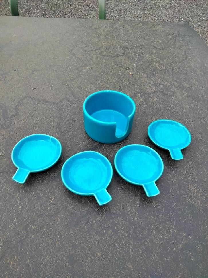 1970s vintage SC3 Italy design asbakjes keramiek, Verzamelen, Retro, Huis en Inrichting, Ophalen of Verzenden