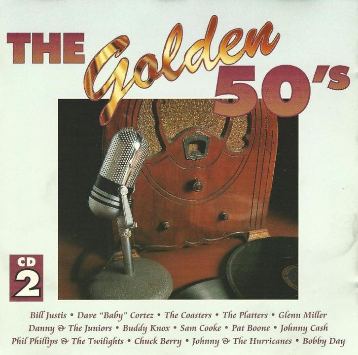 CD * THE GOLDEN 50'S - cd2, Cd's en Dvd's, Cd's | Pop, Zo goed als nieuw, Voor 1960, Ophalen of Verzenden