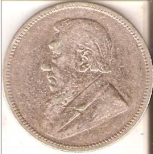 Afrique du Sud, 2 Shillings, 1894, argent, Timbres & Monnaies, Monnaies | Afrique, Monnaie en vrac, Afrique du Sud, Argent, Envoi