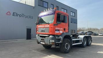 MAN TGA 33.360 (MANUAL GEARBOX / BELGIAN TRUCK / 6X4 / BIG A, Autos, Camions, 360 ch, Achat, Entreprise, Boîte manuelle