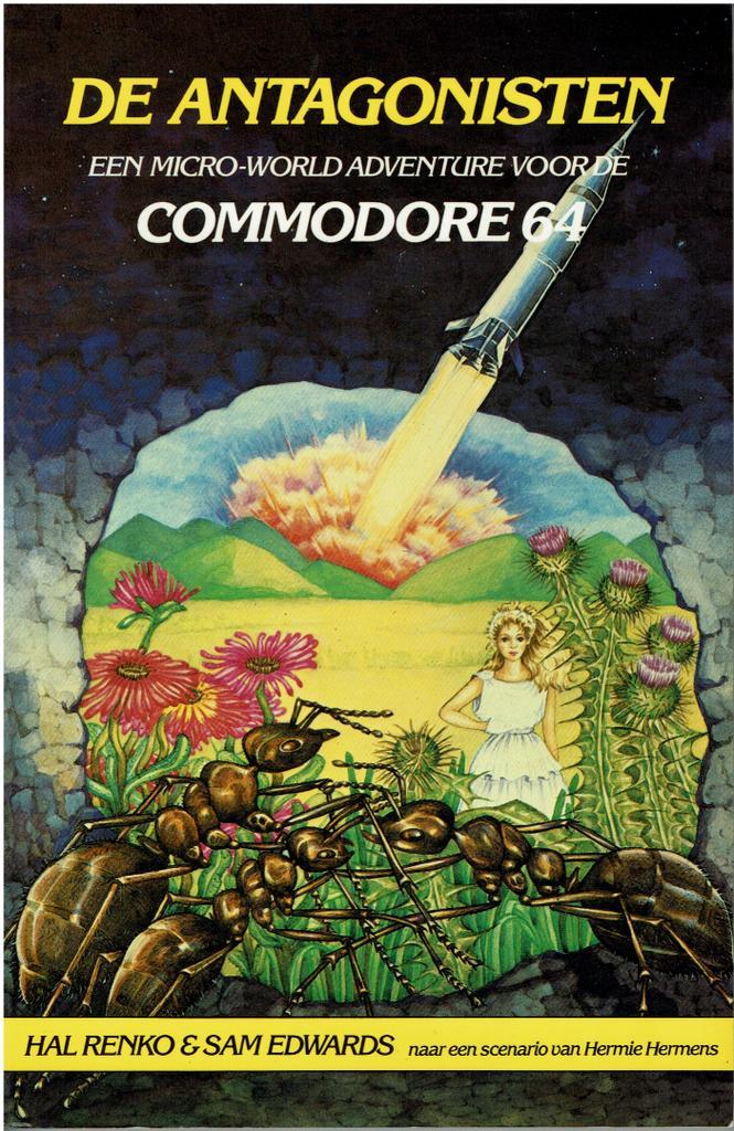 De Antagonisten een micro-world adventure commodore 64, Boeken, Informatica en Computer, Gelezen, Ophalen of Verzenden