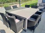 Tuinset, Wicker, Tuinset, 8 zitplaatsen, Eettafel