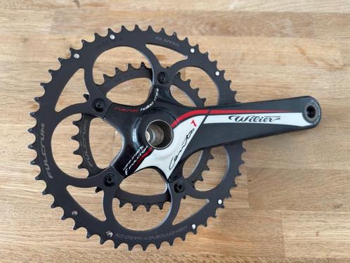 Wilier x Fulcrum Racing Torq RS Custom Crank, Fietsen en Brommers, Fietsonderdelen, Zo goed als nieuw, Racefiets, Crankstel of Pedalen